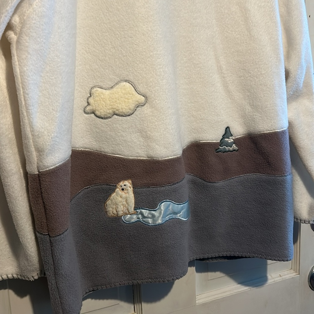 Button Down Fleece Jacket - image 8